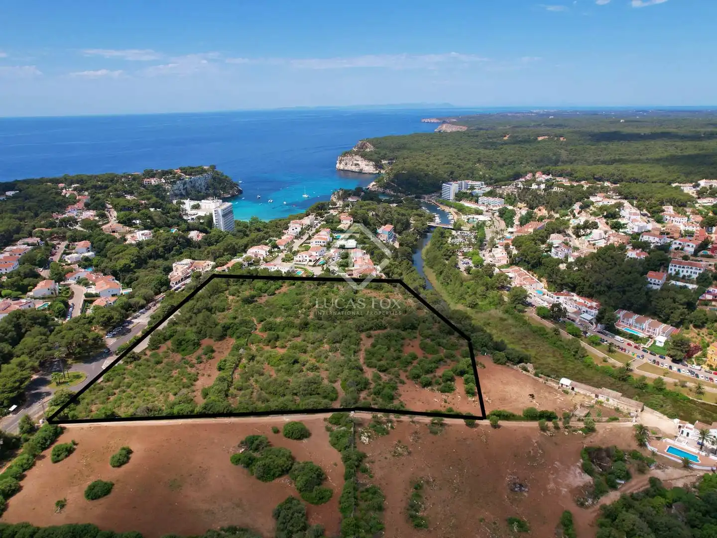 Rustikales Grundstück zum Verkauf in Cala Galdana