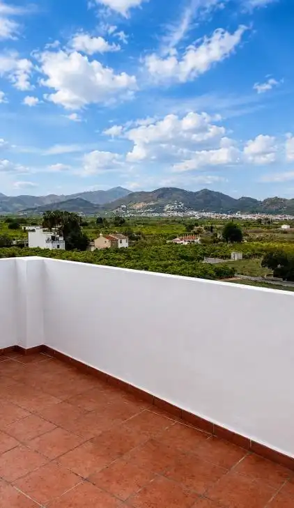 Vista exterior de Dúplex de alquiler en Beniarjó con Terraza y Amueblado