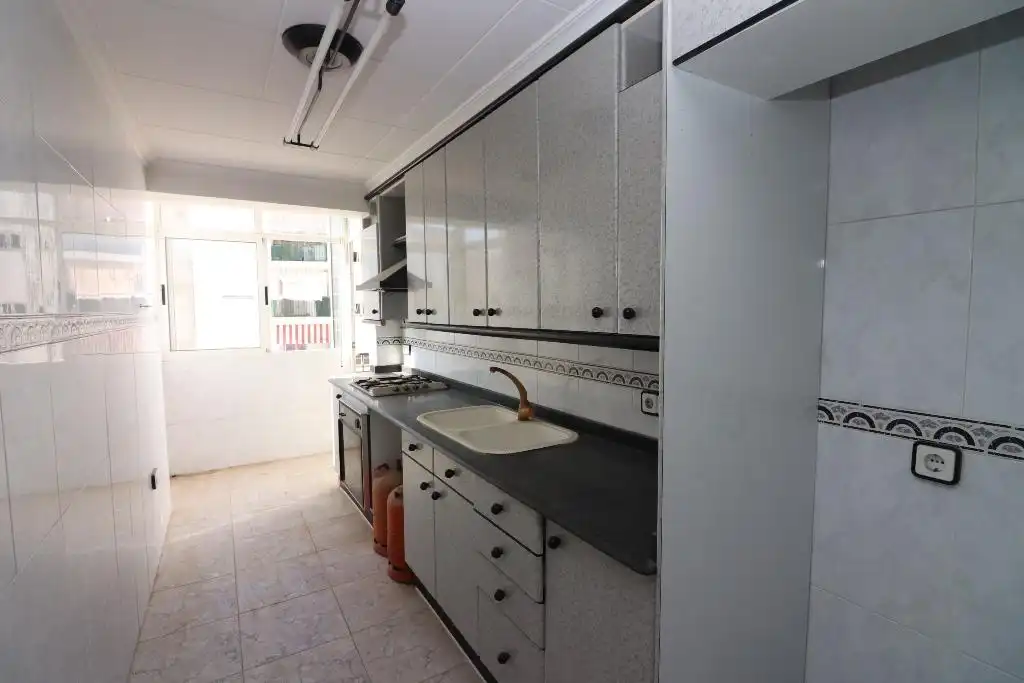 Kitchen of Flat for sale in Buñol  with Air Conditioner, Terrace and Furnished