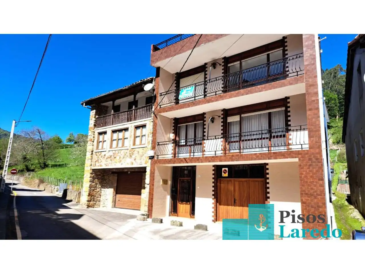 Vista exterior de Casa o chalet en venta en Limpias con Calefacción y Terraza