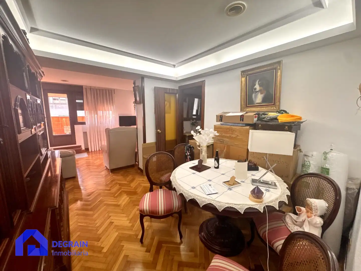 Living room of Flat for sale in Oviedo   with Heating and Terrace
