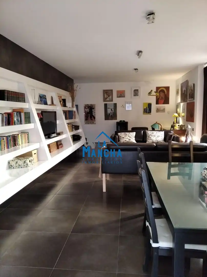 Sala de estar de Casa o chalet en venta en Barrax con Calefacción, Jardín privado y Terraza