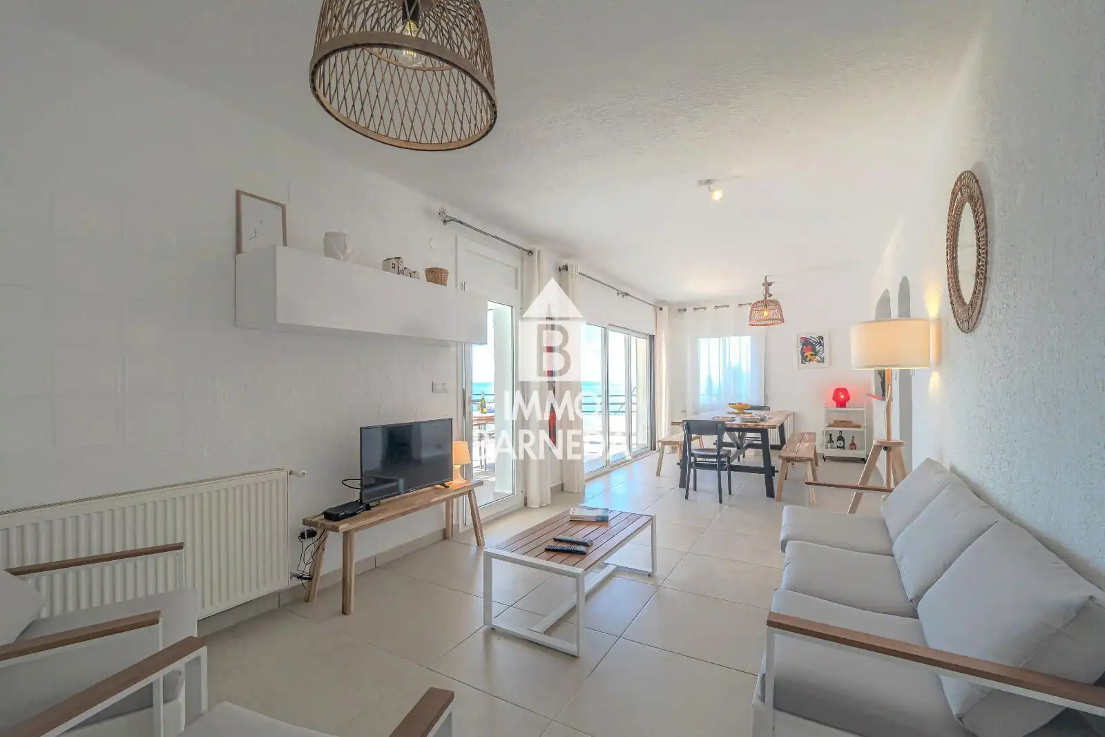 Sala d'estar de Casa o xalet en venda en Roses amb Aire condicionat, Calefacció i Jardí privat