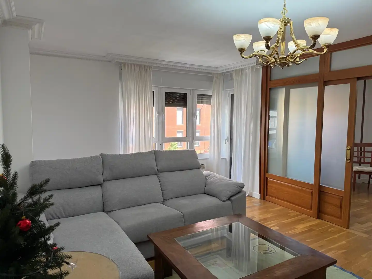 Sala d'estar de Pis en venda en Valladolid amb Calefacció i Terrassa