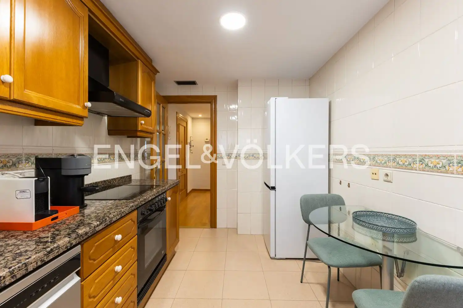 Kitchen of Flat for rent in Castellón de la Plana / Castelló de la Plana  with Air Conditioner, Heating and Parquet flooring