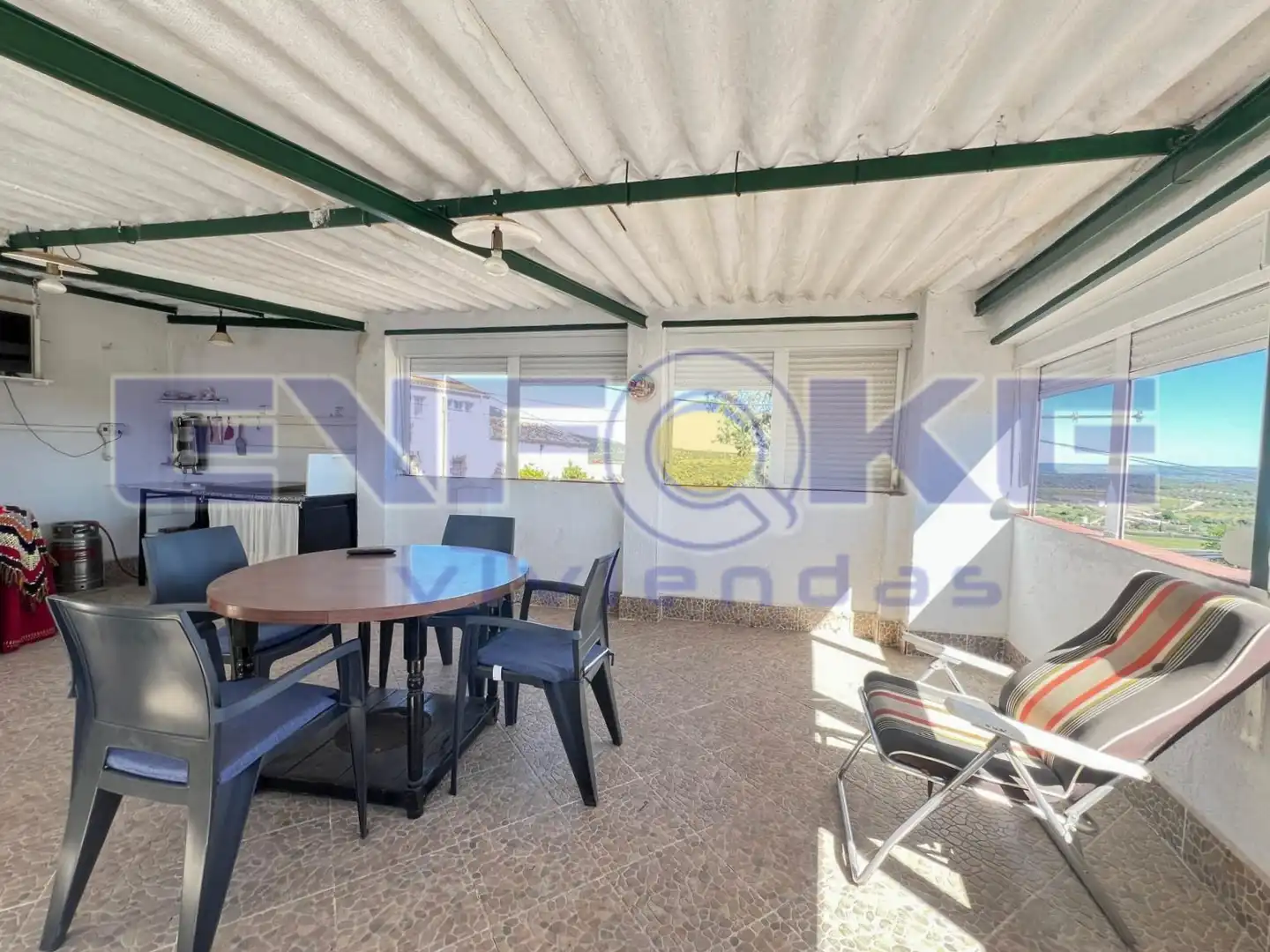 Terraza de Casa o chalet en venta en Benquerencia de la Serena con Terraza, Trastero y Amueblado