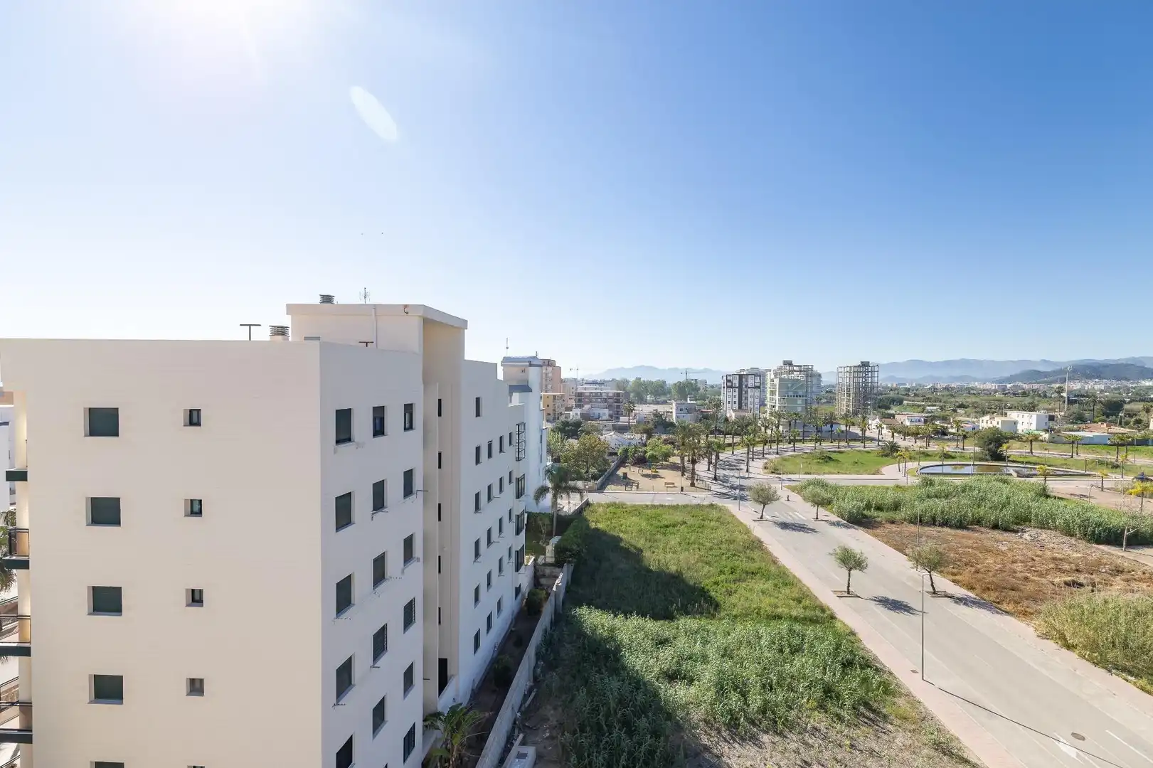 Vista exterior de Àtic en venda en Piles amb Aire condicionat, Calefacció i Terrassa