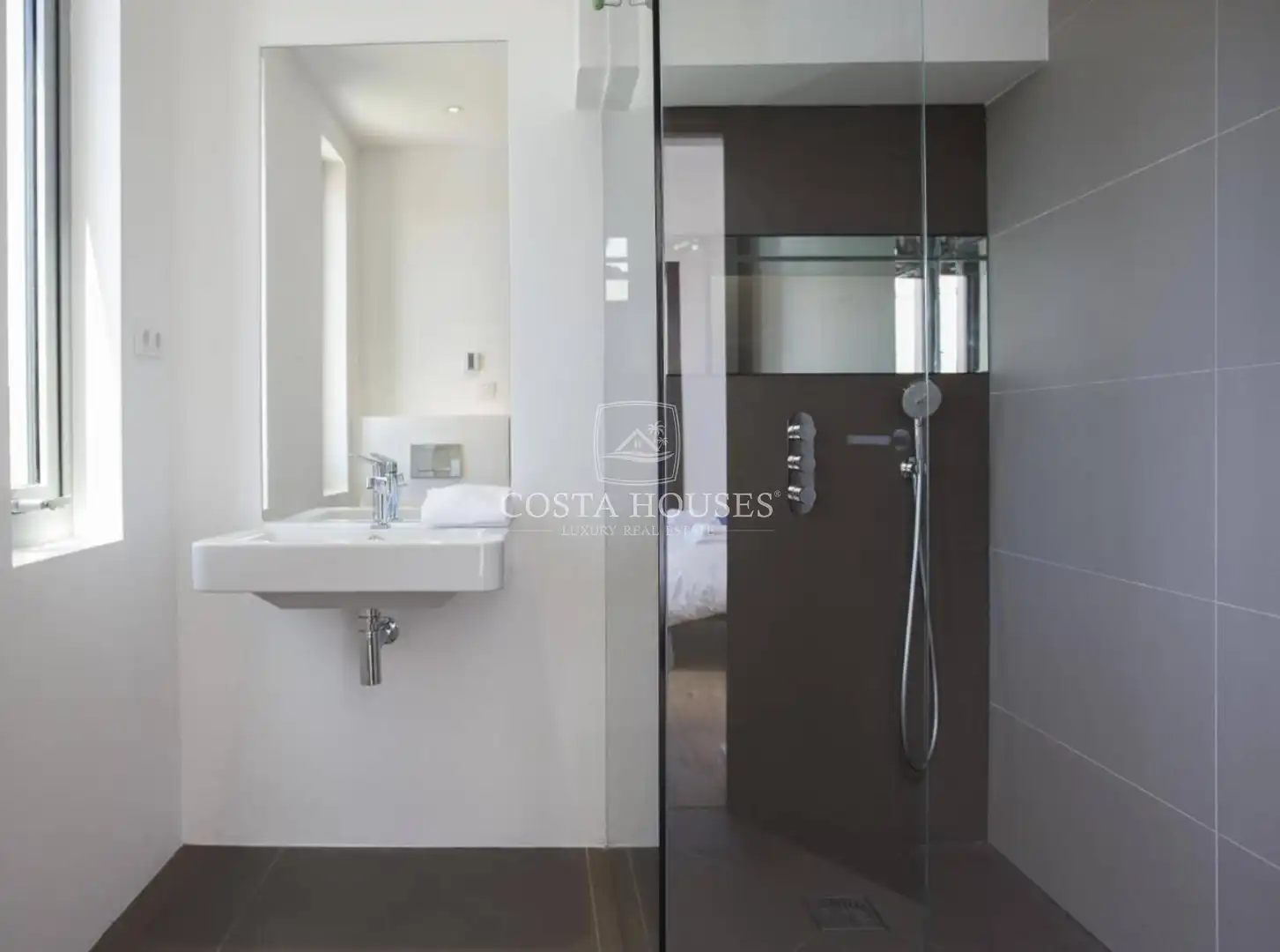 Bathroom of Houses for sale in Jávea / Xàbia  with Air Conditioner, Private garden and Terrace