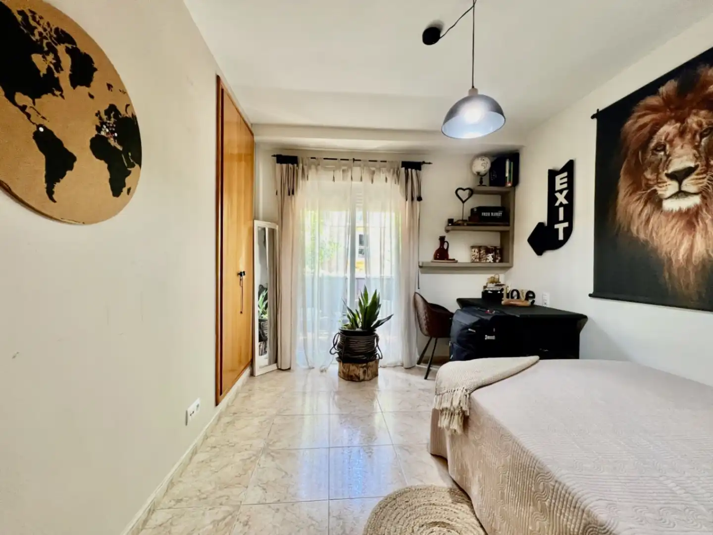Bedroom of Flat for sale in Jávea / Xàbia  with Air Conditioner and Balcony