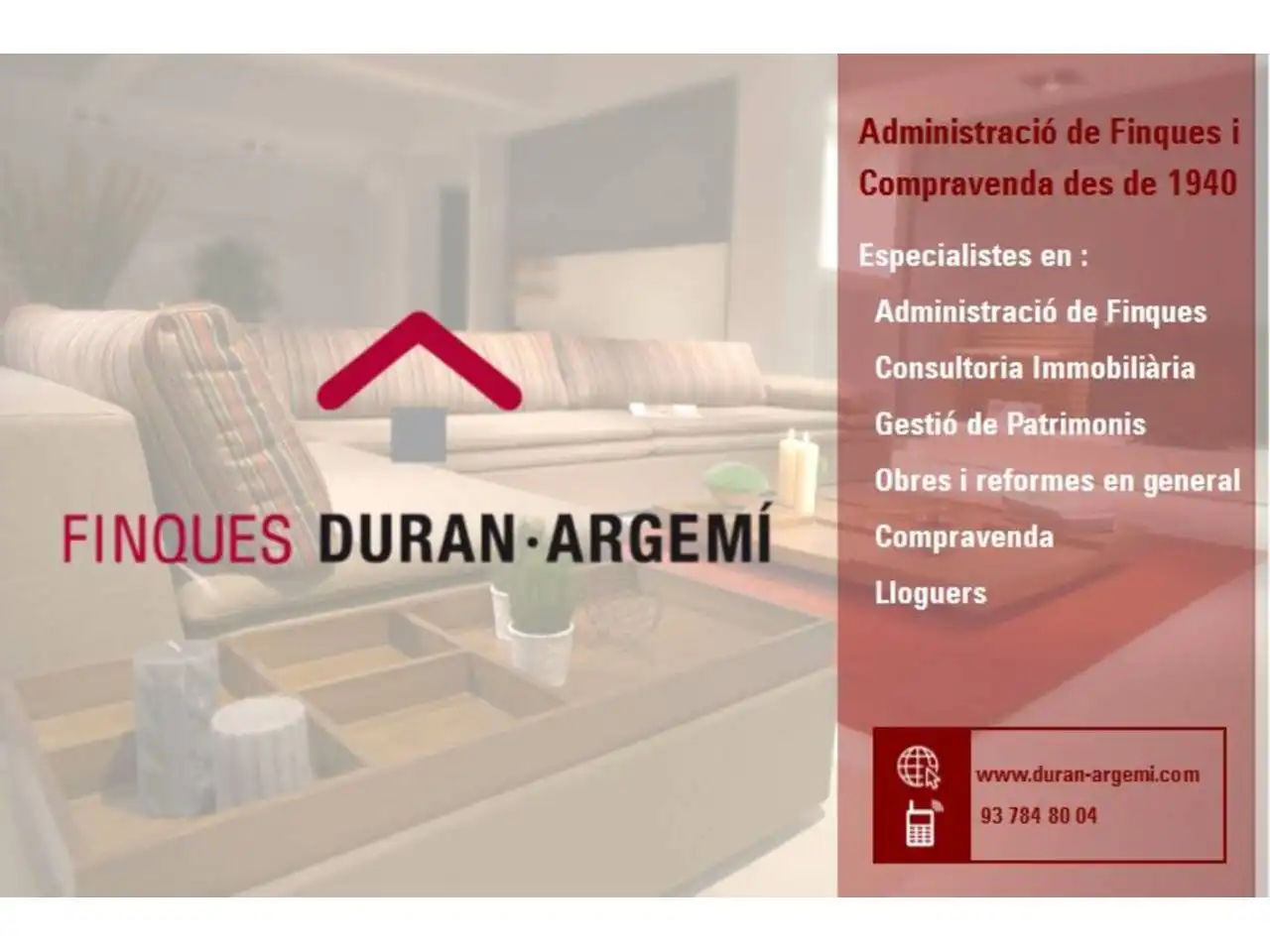 Wohnung zur Miete in Rambla Francesc Macià, Sant Pere Nord