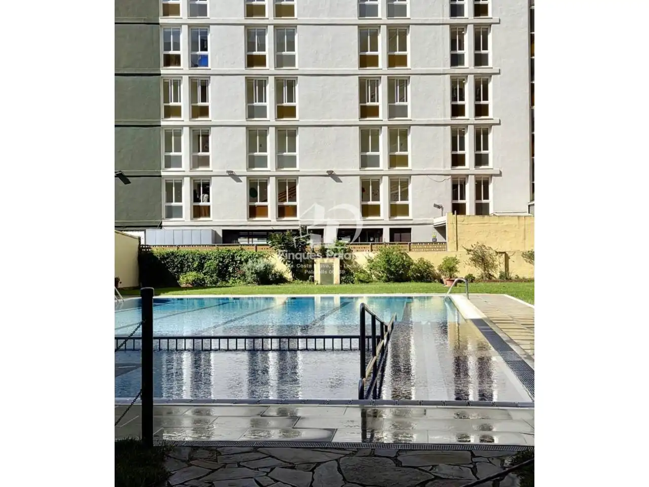 Swimming pool of Flat for sale in Malgrat de Mar  with Heating, Terrace and Alarm