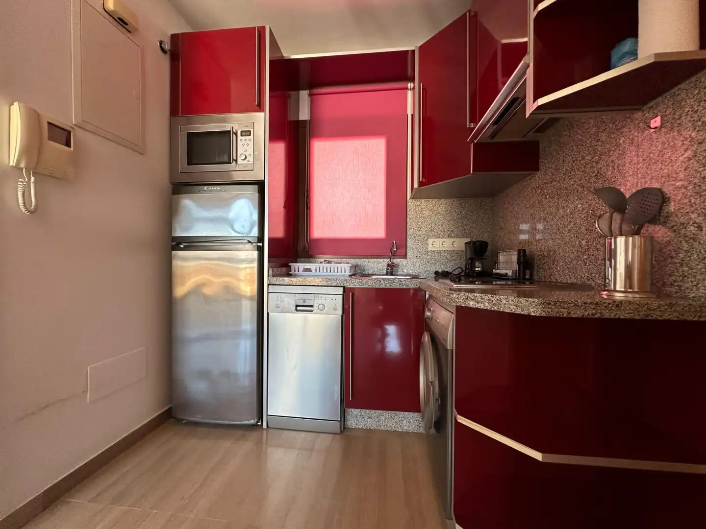 Cocina de Apartamento en venta en Fuengirola con Aire acondicionado, Calefacción y Terraza