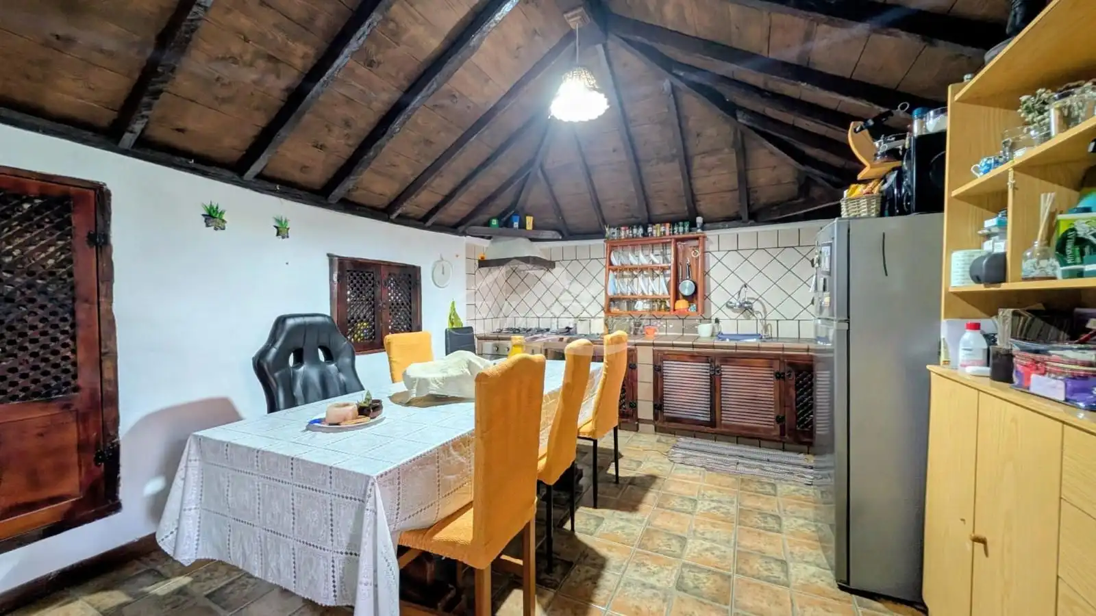 Cuina de Casa o xalet en venda en Guía de Isora amb Moblat