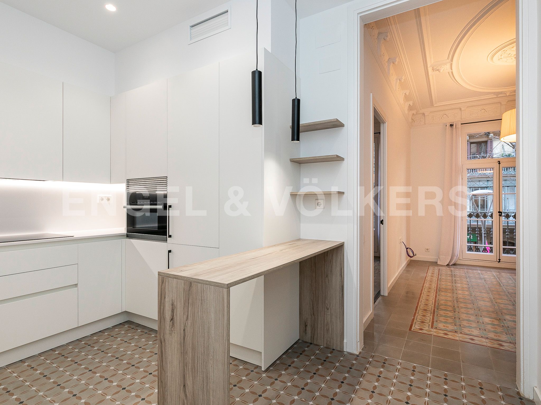 Cocina de Piso en venta en  Barcelona Capital con Aire acondicionado, Calefacción y Balcón