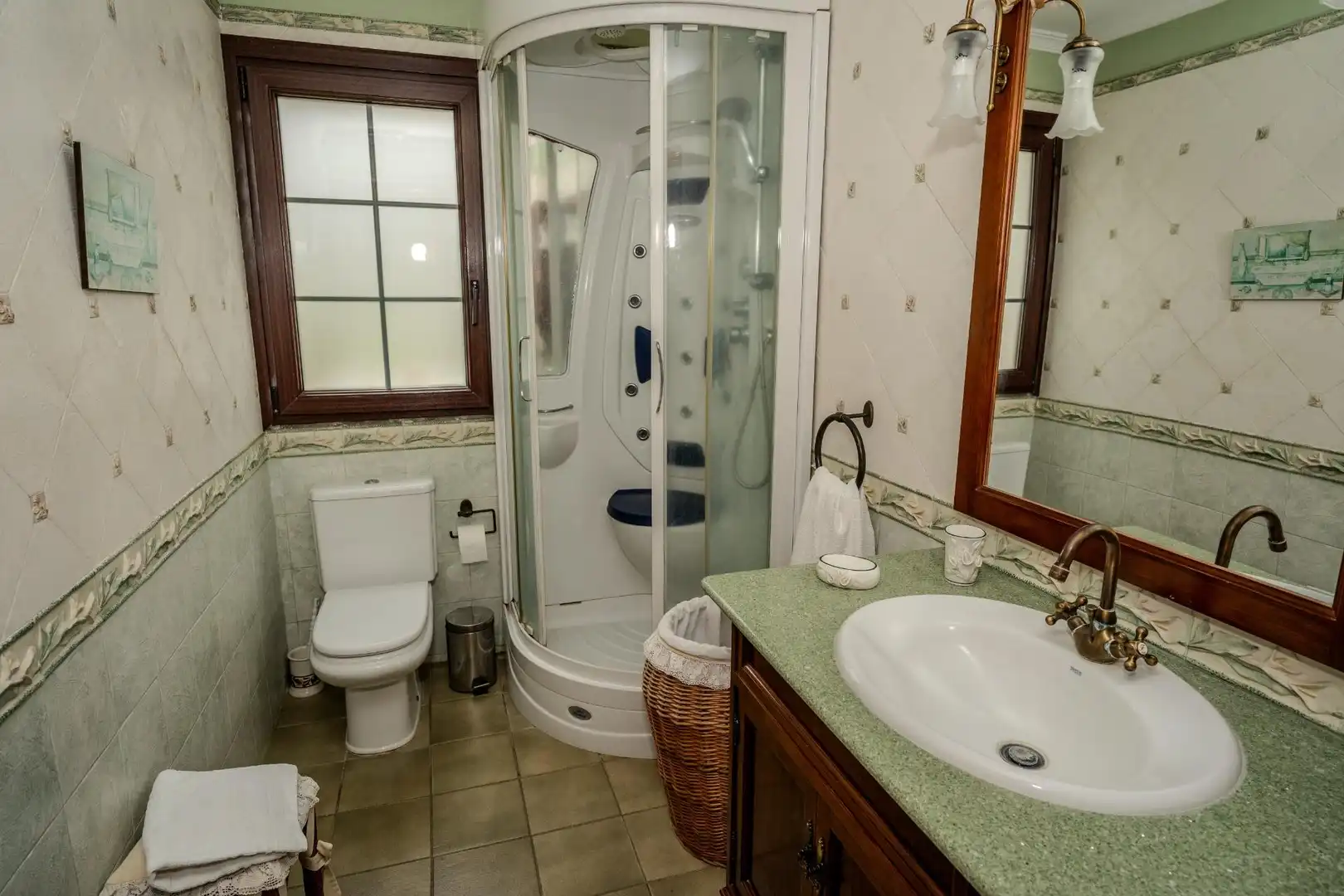 Baño de Casa o chalet en venta en Vega de San Mateo con Aire acondicionado, Calefacción y Jardín privado