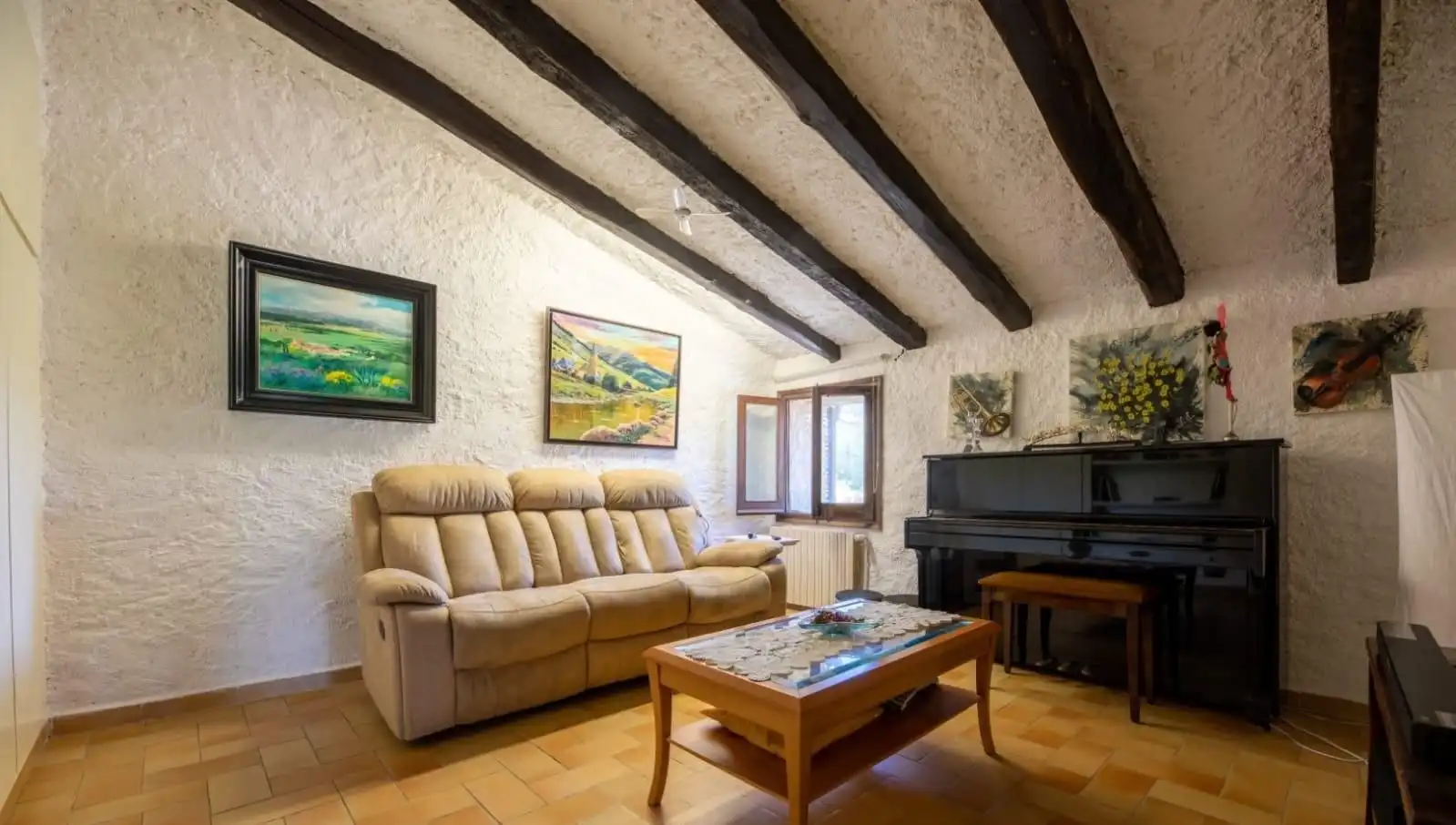Living room of Houses for sale in La Cellera de Ter  with Terrace and Swimming Pool