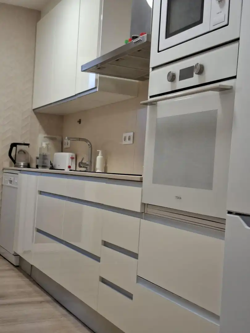 Cocina de Apartamento en venta en El Vendrell con Aire acondicionado, Jardín privado y Terraza