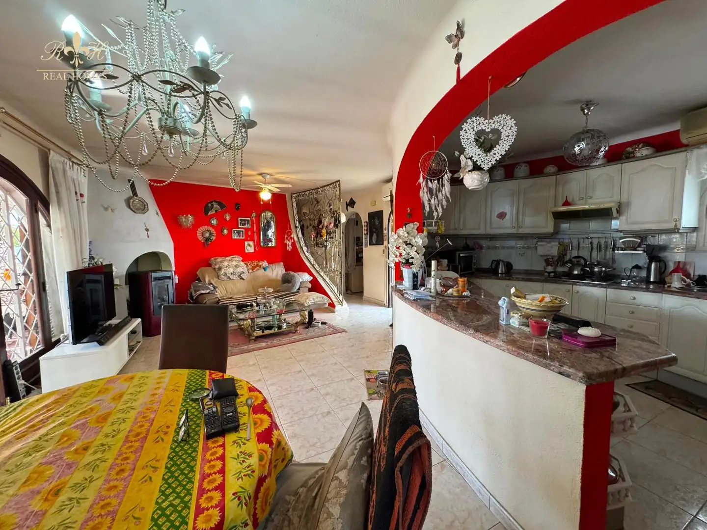 Cocina de Casa o chalet en venta en L'Alfàs del Pi con Trastero, Piscina y Amueblado