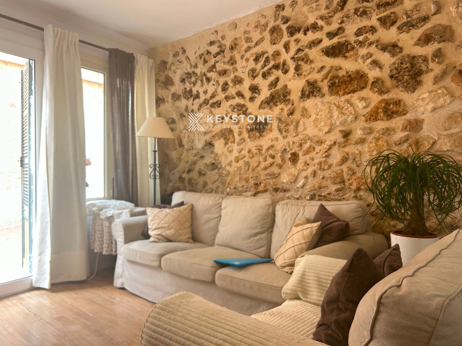 Living room of Single-family semi-detached for sale in Llubí  with Air Conditioner, Terrace and Storage room