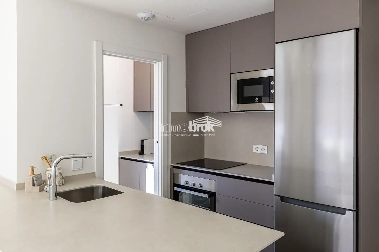 Cocina de Piso de alquiler en Chamberí