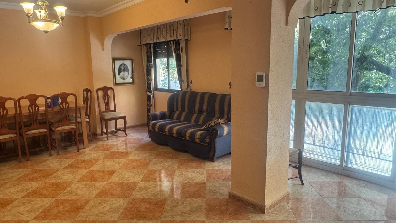 Living room of Flat for sale in Málaga Capital  with Air Conditioner and Furnished