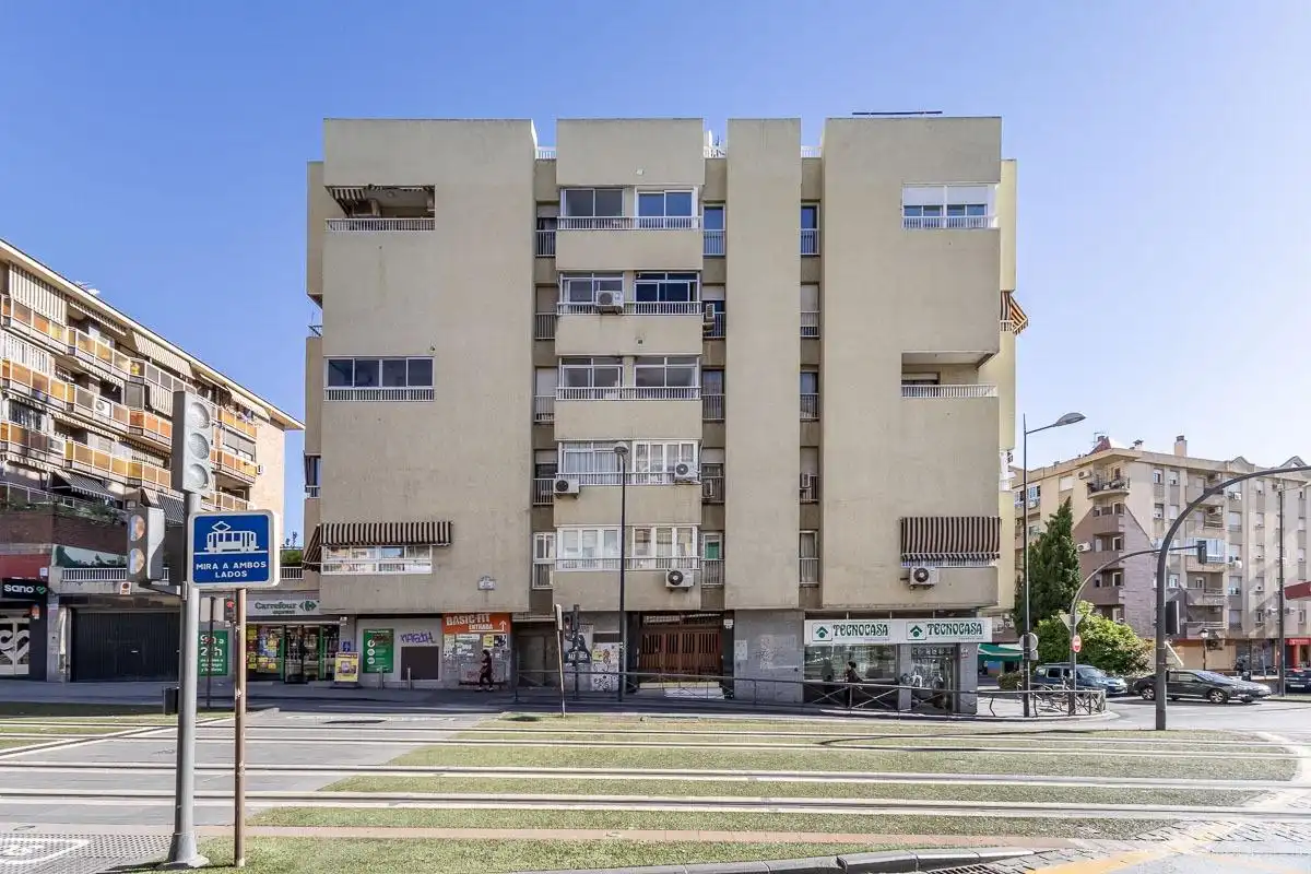 Exterior view of Flat for rent in Granada  with Air Conditioner, Heating and Terrace