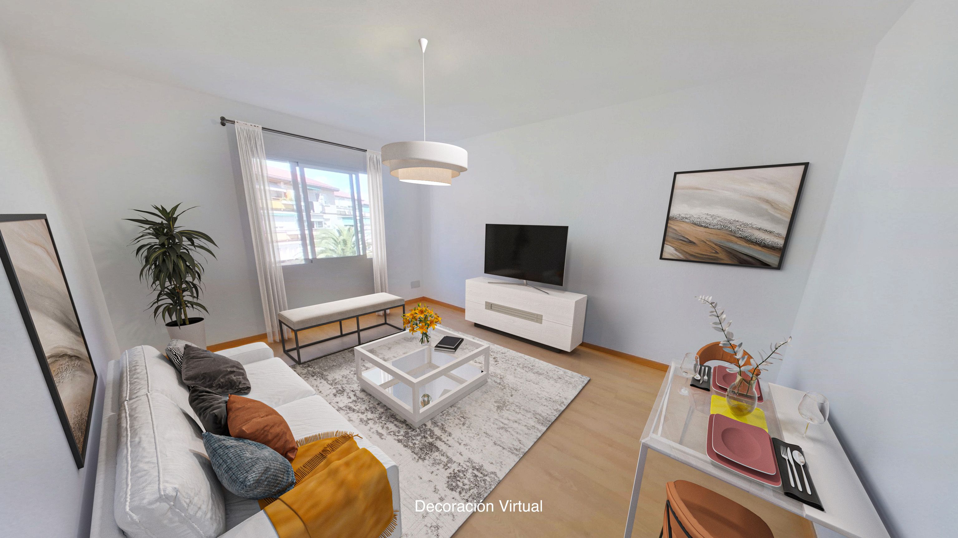 Sala d'estar de Pis de lloguer en Móstoles amb Terrassa, Forn i Es permeten mascotes