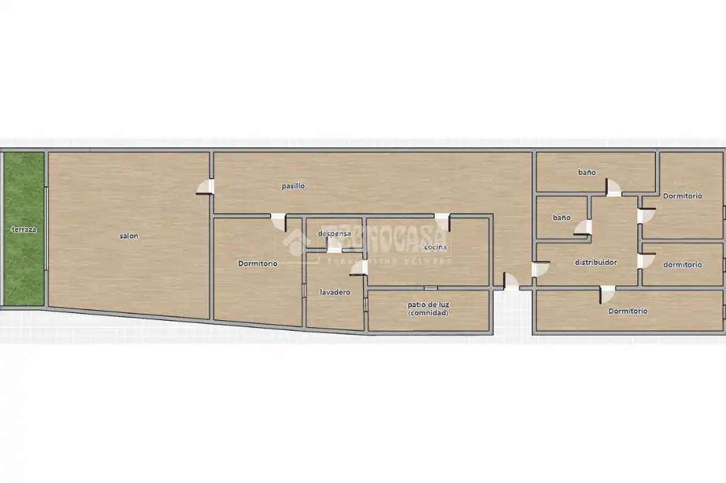 Wohnung zum Verkauf in Montilla mit Klimaanlage, Terrasse und Abstellraum