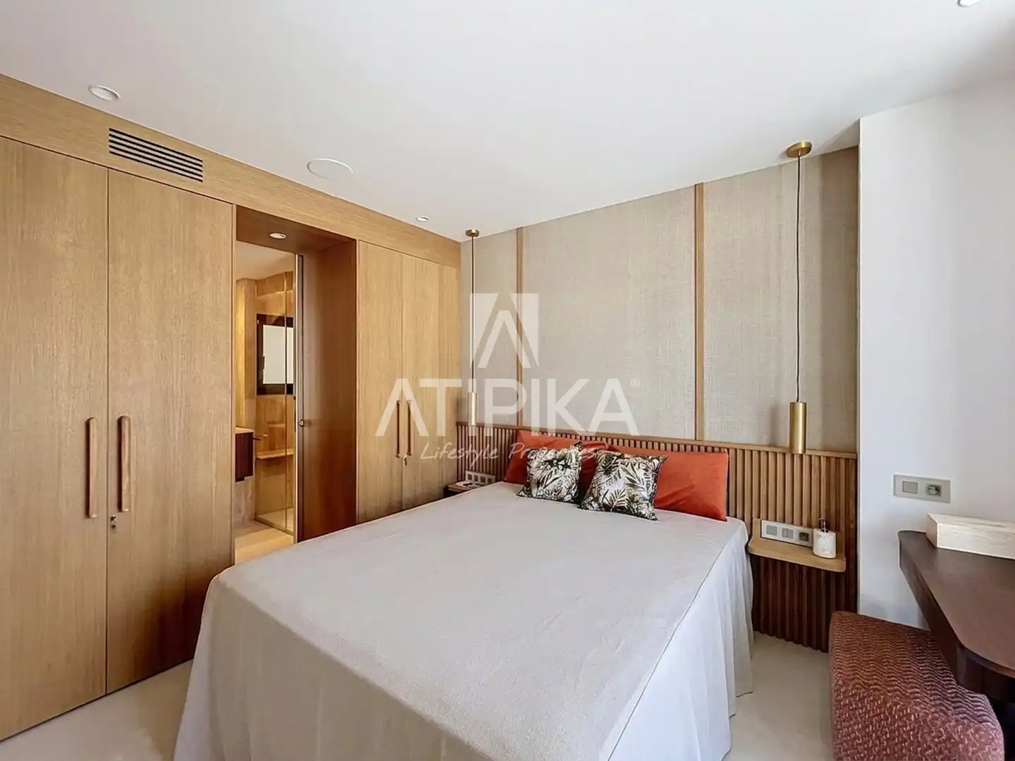 Bedroom of Flat for rent in Barcelona  with Air Conditioner, Terrace and Furnished