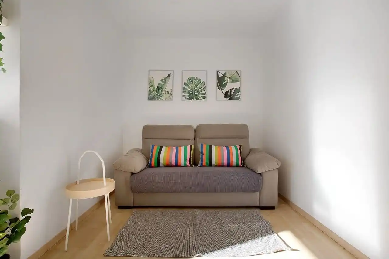 Sala d'estar de Apartament de lloguer en Los Álamos