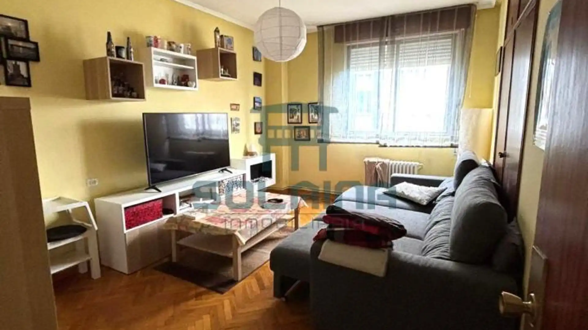 Living room of Flat for sale in Ourense Capital   with Heating and Parquet flooring