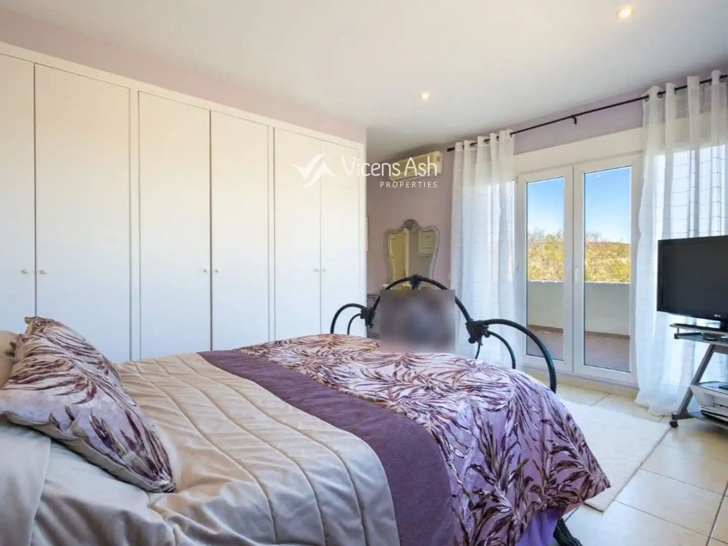 Bedroom of Houses for sale in Jávea / Xàbia  with Air Conditioner, Terrace and Swimming Pool