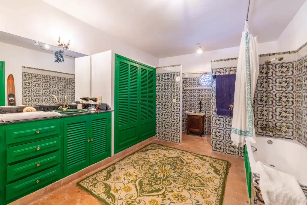 Baño de Casa o chalet en venta en Capdepera con Aire acondicionado, Jardín privado y Terraza