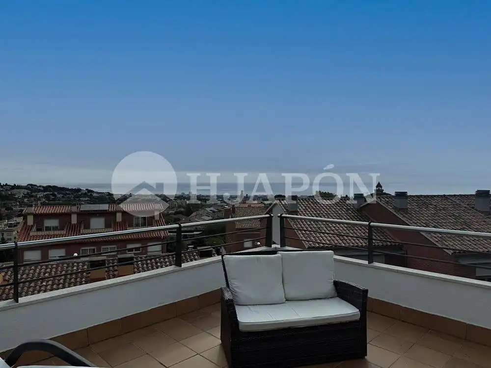 Terrassa de Casa adosada en venda en Vilassar de Dalt amb Aire condicionat, Calefacció i Jardí privat