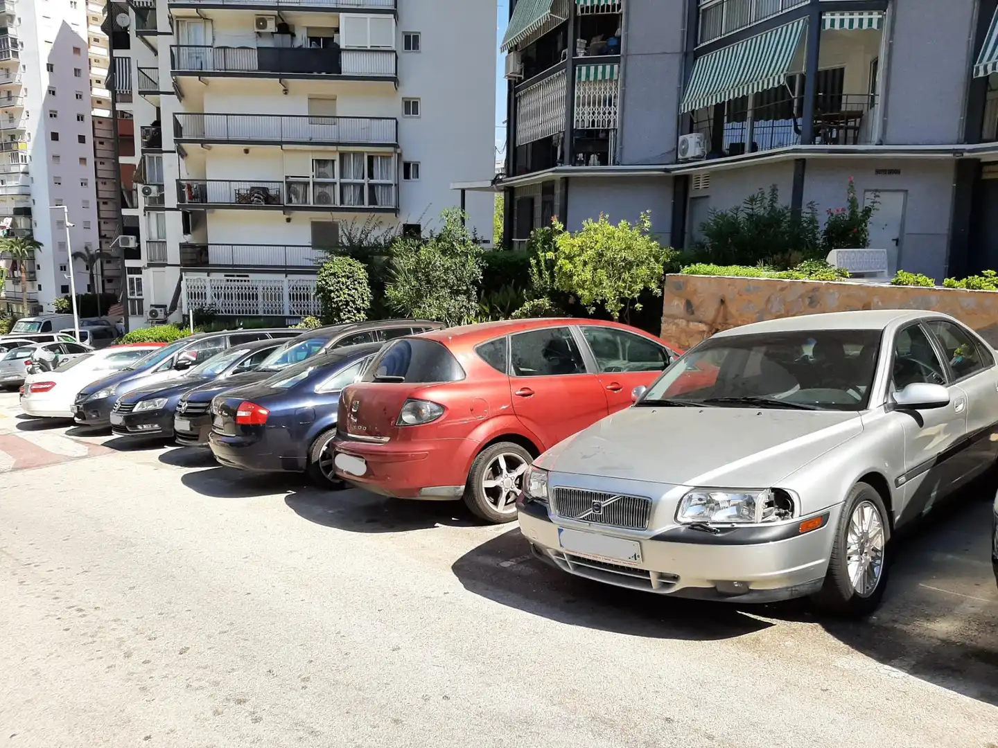 Parking of Flat for sale in Benidorm  with Air Conditioner, Terrace and Furnished