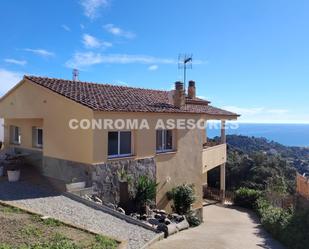 Exterior view of House or chalet for sale in Santa Susanna  with Air Conditioner, Heating and Private garden