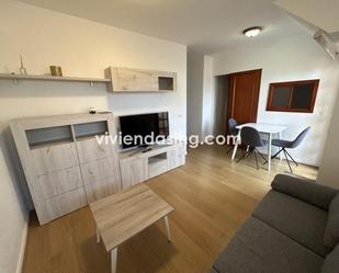 Living room of Flat to rent in Los Realejos  with Parquet flooring, Terrace and Furnished