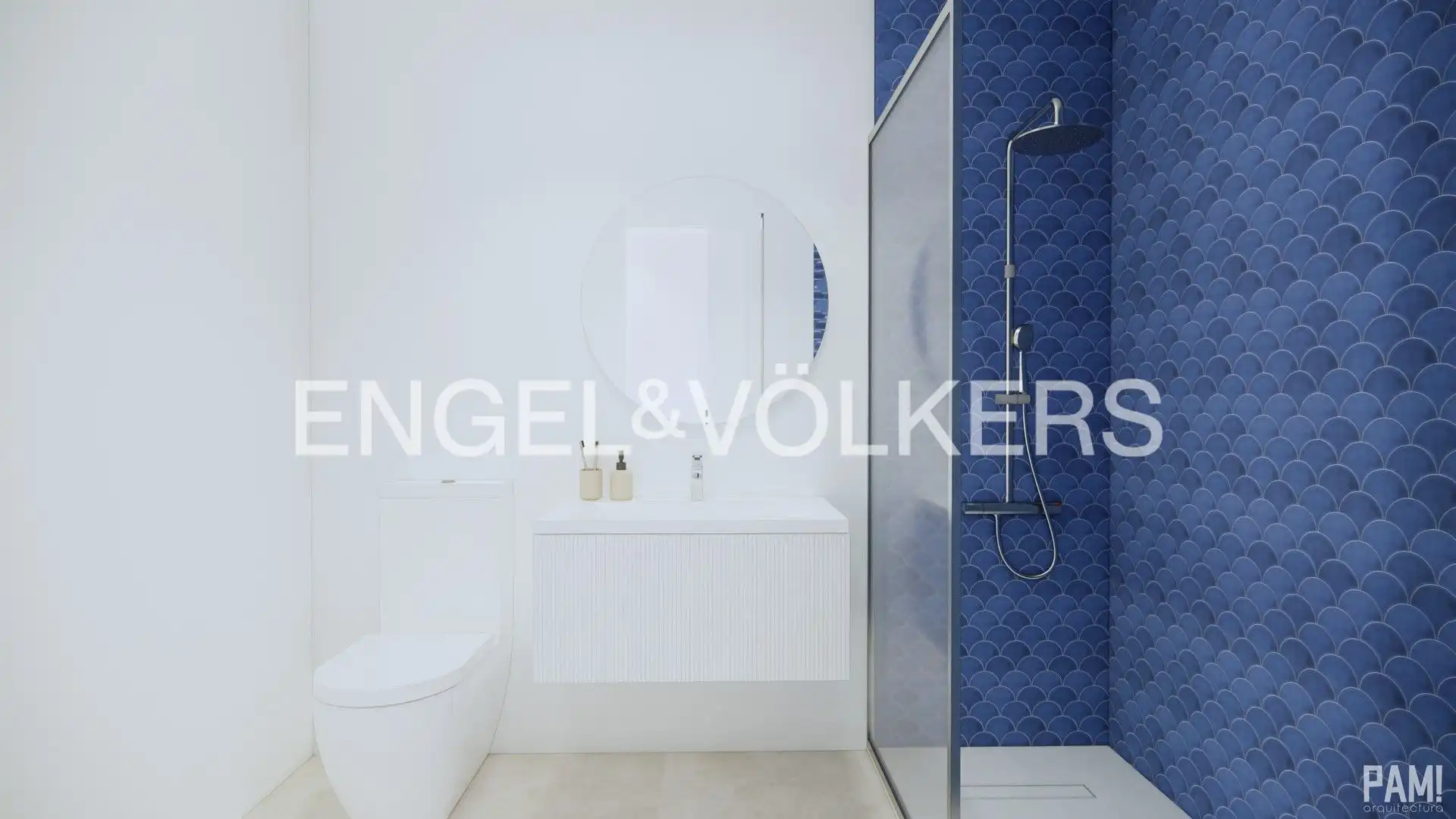 Baño de Apartamento en venta en Pilar de la Horadada con Aire acondicionado, Calefacción y Terraza