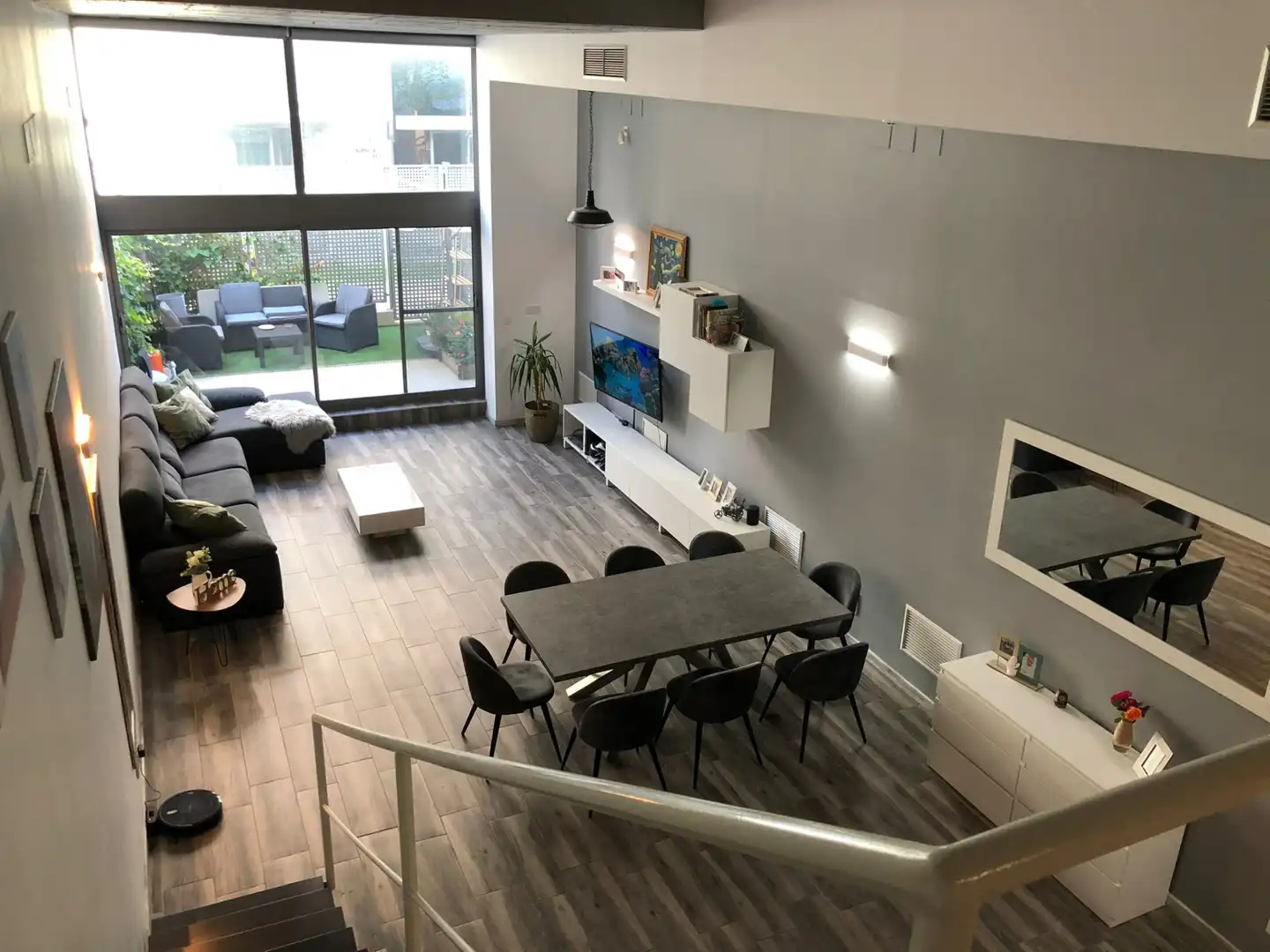 Sala de estar de Loft en venta en Valencia con Aire acondicionado, Terraza y Piscina