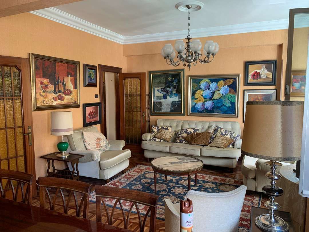 Living room of Flat for sale in Bilbao   with Heating and Terrace