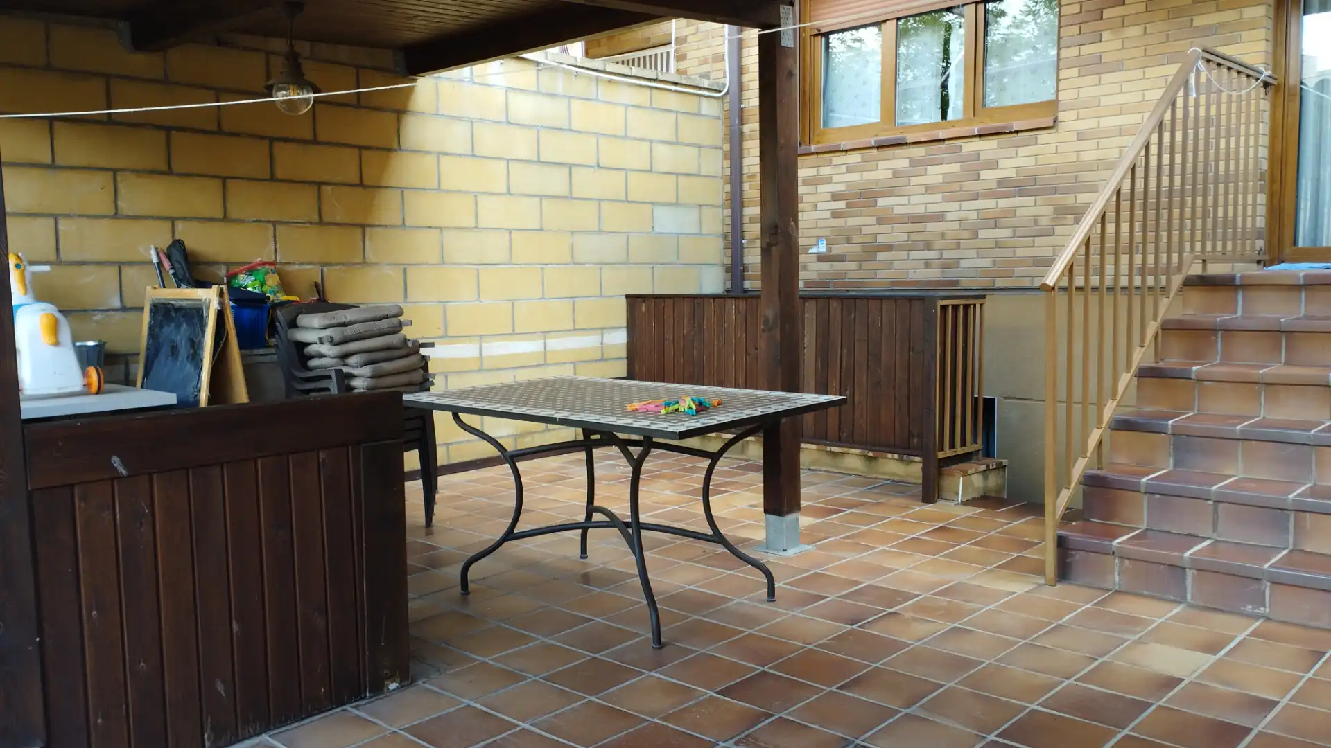 Terraza de Casa adosada en venta en Medina del Campo con Calefacción y Trastero