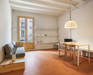 Living room of Flat to rent in  Barcelona Capital  with Air Conditioner, Terrace and Balcony