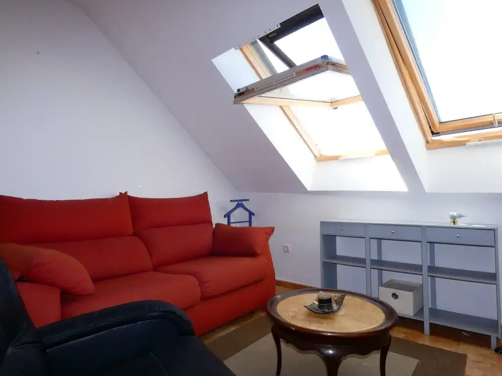 Living room of Attic for sale in Vélez-Málaga  with Air Conditioner, Furnished and Balcony
