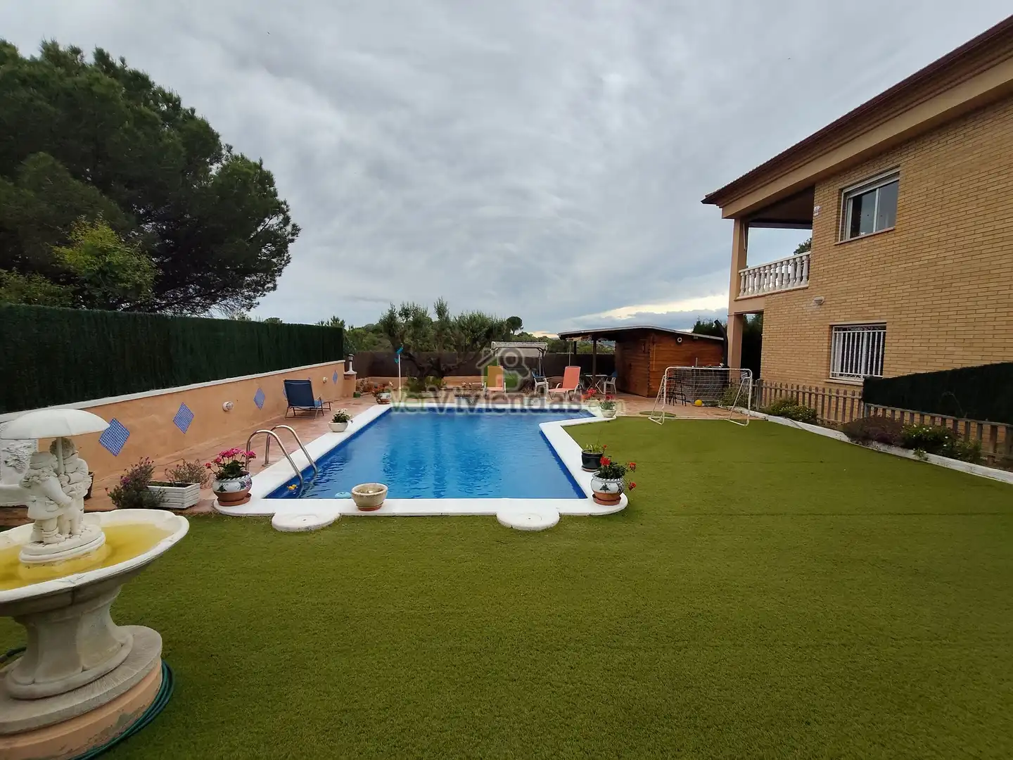 Piscina de Casa o xalet en venda en Masquefa amb Calefacció, Jardí privat i Terrassa