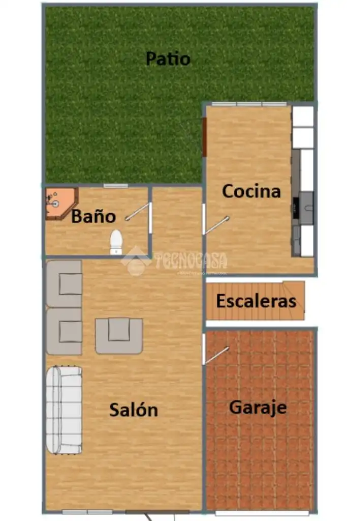 Casa adosada en venta en Las Mesas