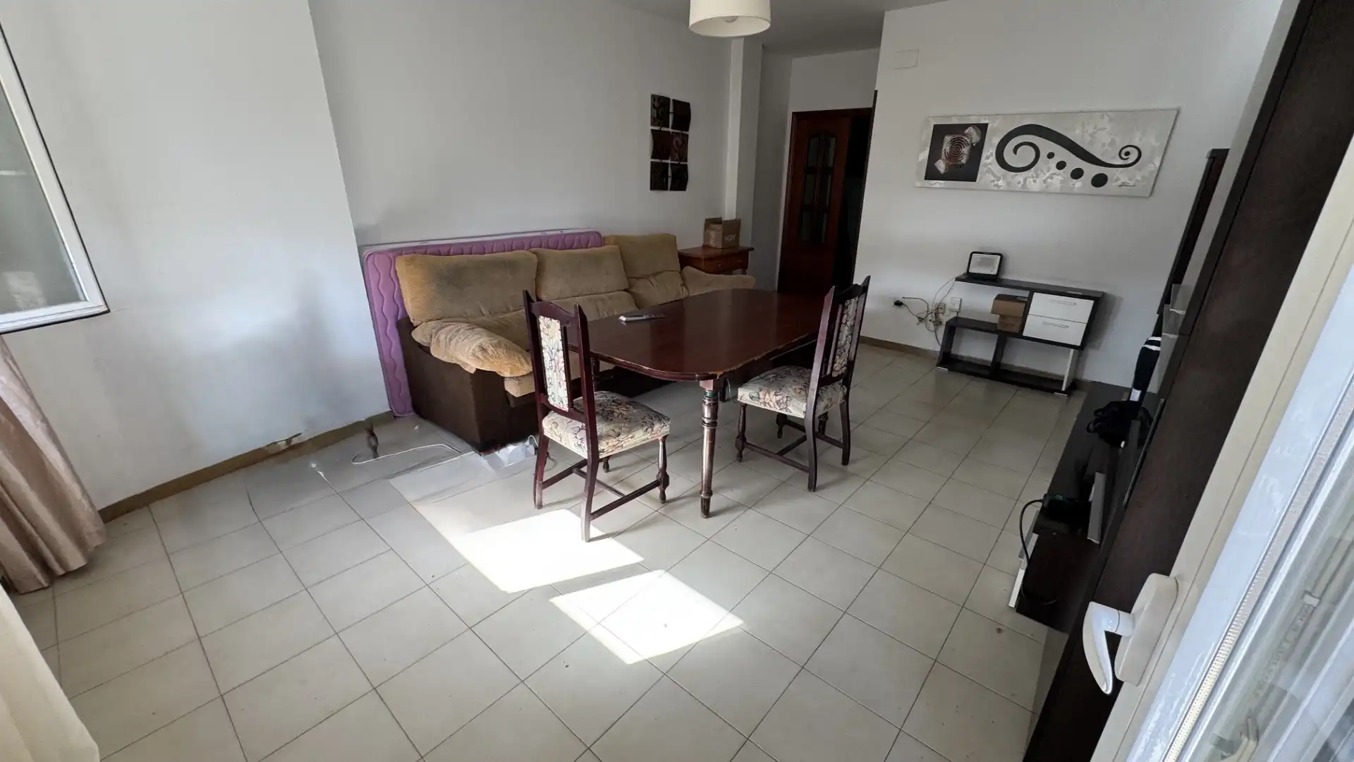 Living room of Flat for sale in Badajoz  with Furnished