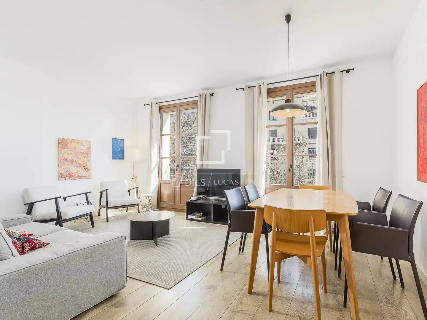 Vista exterior de Ático en venta en Barcelona con Aire acondicionado, Parquet y Terraza