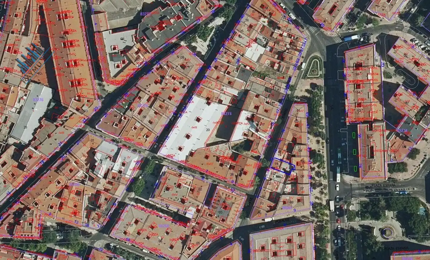 Exterior view of Buildings for sale in Getafe