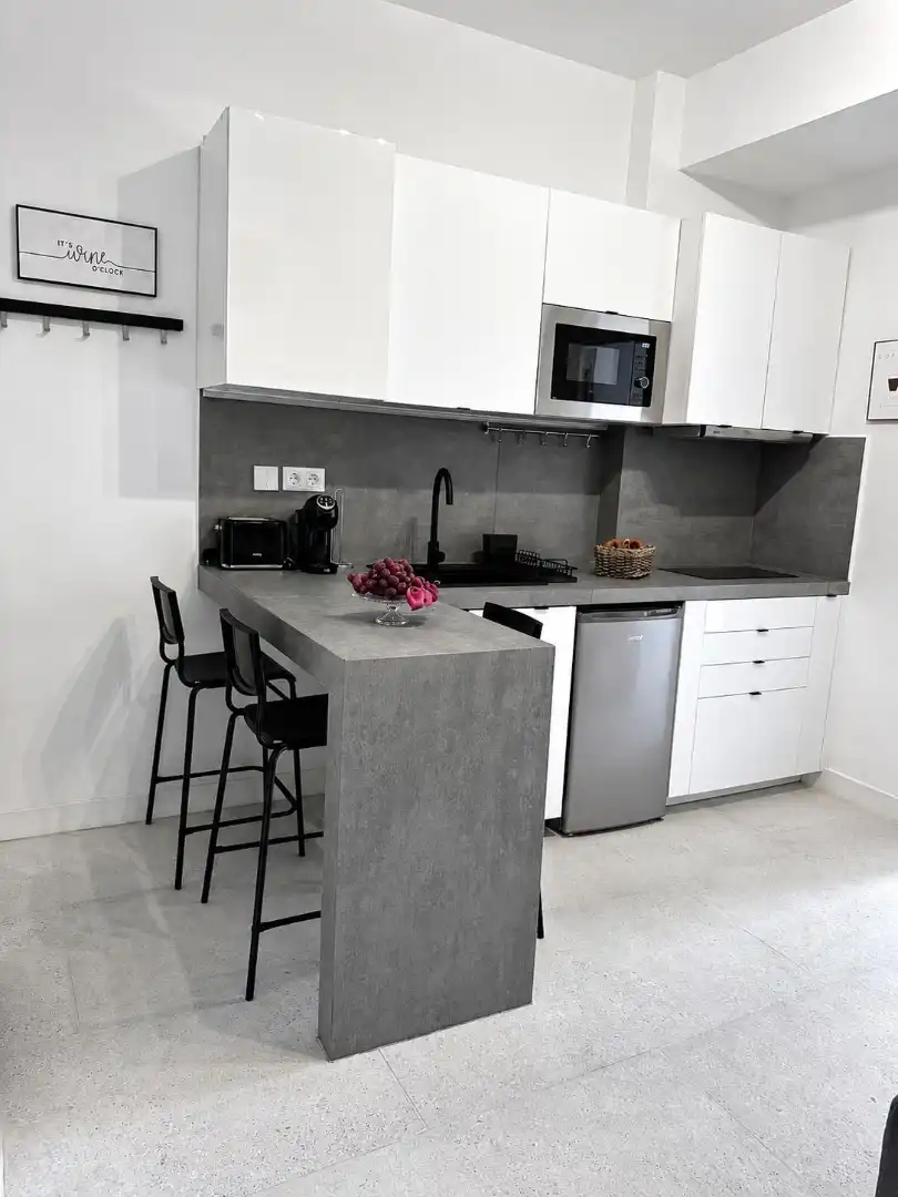 Kitchen of Apartments for rent in Santa Cruz de Tenerife  with Furnished, Oven and TV