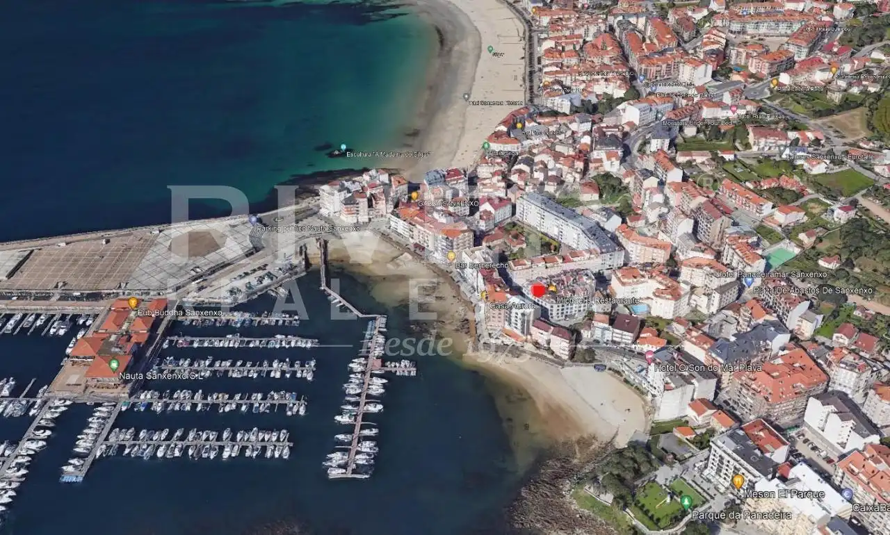 Vista exterior de Pis en venda en Sanxenxo amb Calefacció